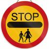 1pc 2d Flat Round Wooden Sign - 20cm No Trespassing On Private Road Warning Video Surveillance Wall Poster Board Courtyard Rigid Safety Sign