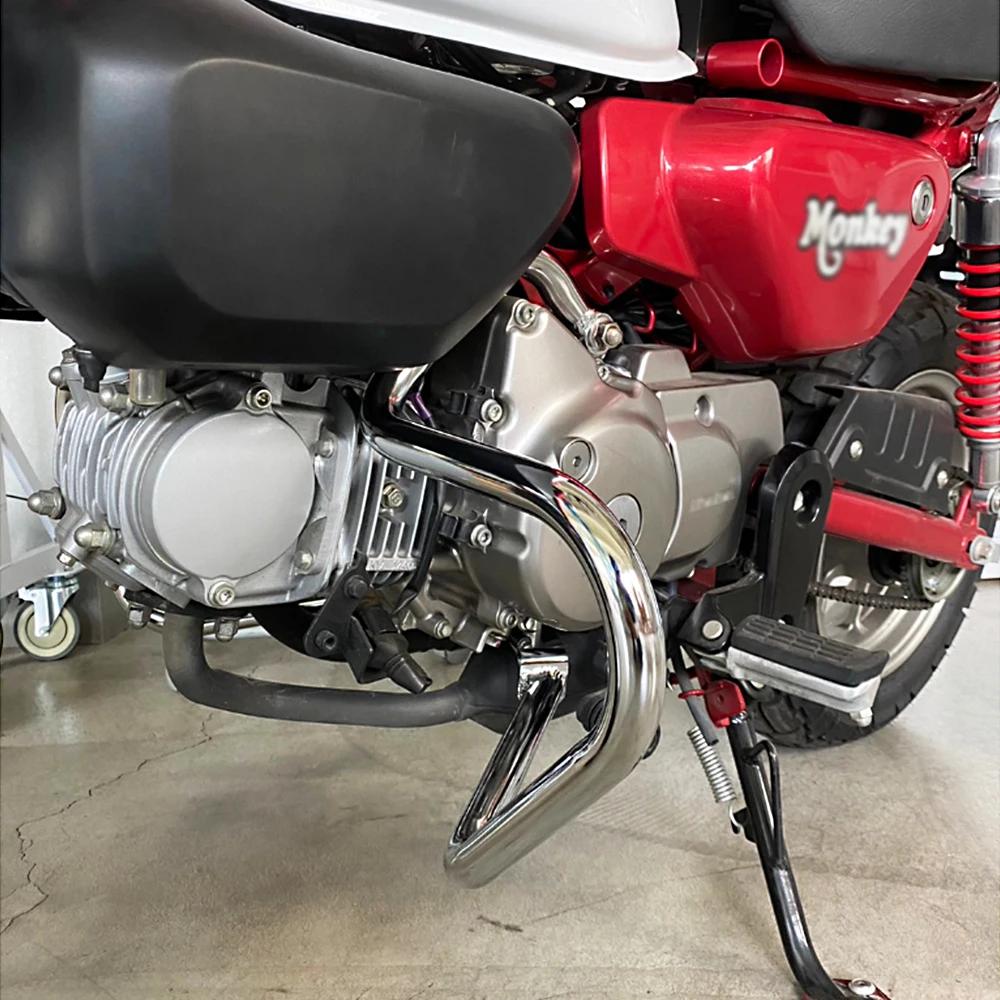 Motorcycle accessories for Monkey 125 monkey125 2019-2023 anti-fall protection bar bumper lower engine guard plate Engine guard