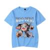 Ladies' Loose Casual Fun Moo Deng Bouncing Pig Print Pure Cotton Short Sleeved Top T-Shirts Women’s