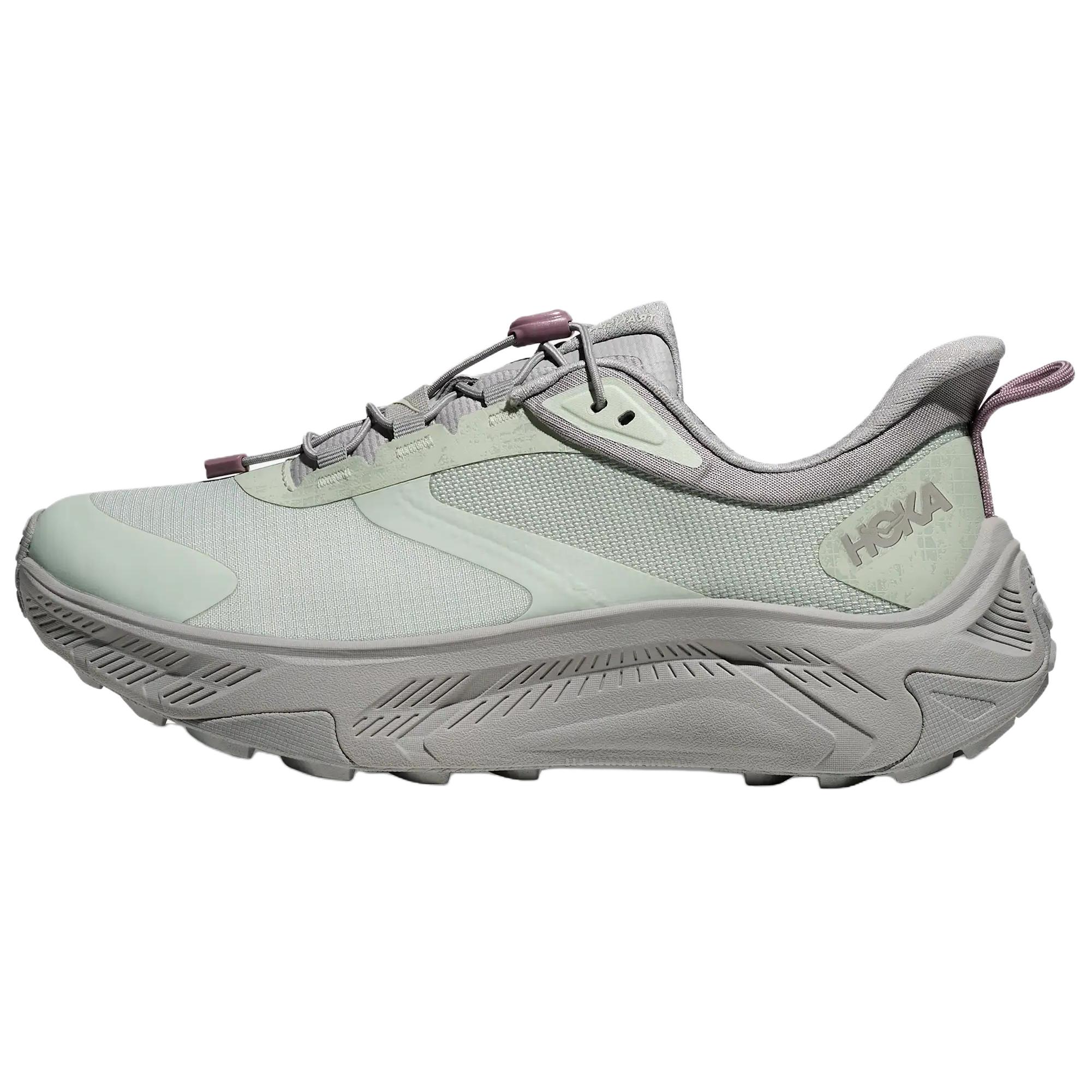 

Hoka One One Transport 2 Wide Comfortable Durable Trail Running Shoes Women sneaker Gray Green 1174777-SSTSG 37⅓