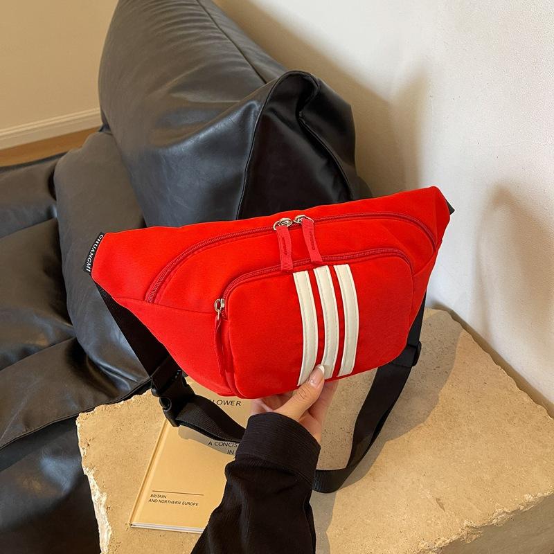 

Трендовый бренд ретро кэжуал мужские и женские нагрудные сумки спортивные велосипедные сумки мессенджеры летние сумки сумки через плечо поясные сумки красный