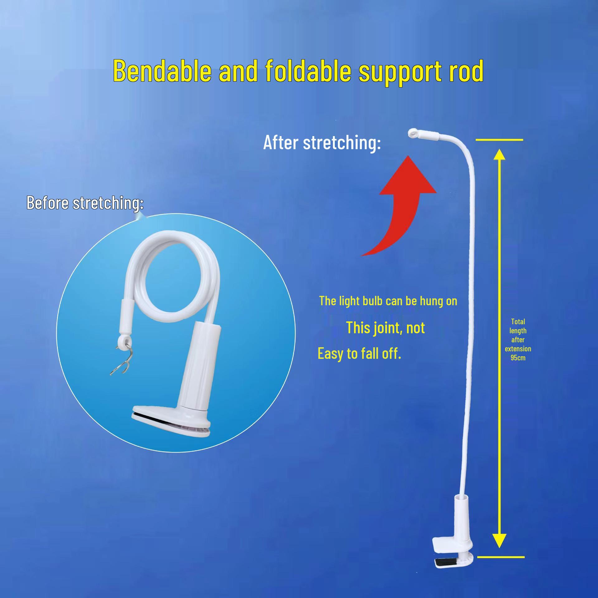 Выдвижной баннер-стойка для ночного рынка 70CM Light Stand