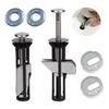 2/4Pcs Toilet Seat Fixing Screws Easy Installation Universal Toilet Seat Bolt Kit Heavy Duty Toilet Seat Screws Kit