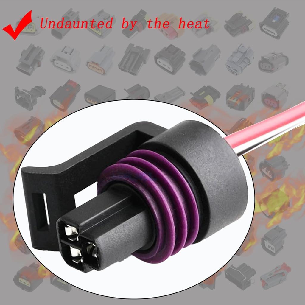 12677836 Oil Pressure Sensor Harness Connector Plug 03-08 Replacement for Chevrolet