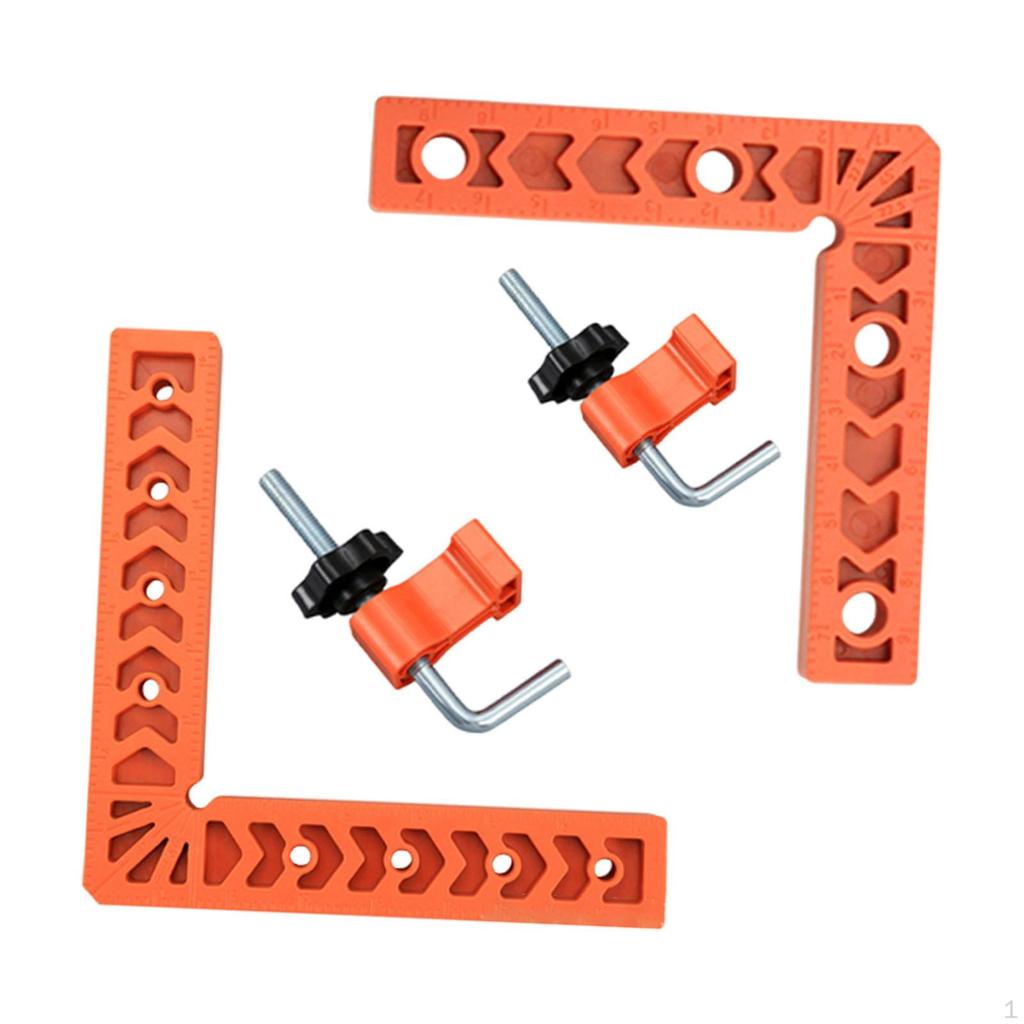 2 90 Degree Corner Clamps, Right Angle Tool, Positioning Square,