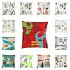 Retro EamesEra Atomic Inspired Cushion Cover Sofa Decoration Geometry Pattern Square Throw Pillow Cover 45x45