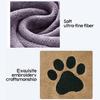 Soft Microfiber Sleep Mat for Pet Blanket Puppy Kitten Blanket Bed Mat Plush Mat Bed Small Animal Mat Dogs Grooming Supplies
