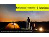 Leuchtendes & Reflektierendes 5mm Winddichtes Outdoor Campingseil mit Erdankern, 50m