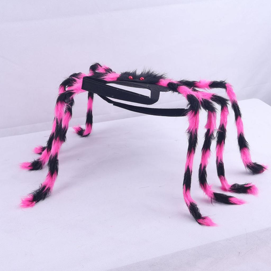 Halloween Pet Spider Costume Outfit, Cute and Cool Cosplay Pet Apparel, Spider Design Clothes for Cats and Dogs