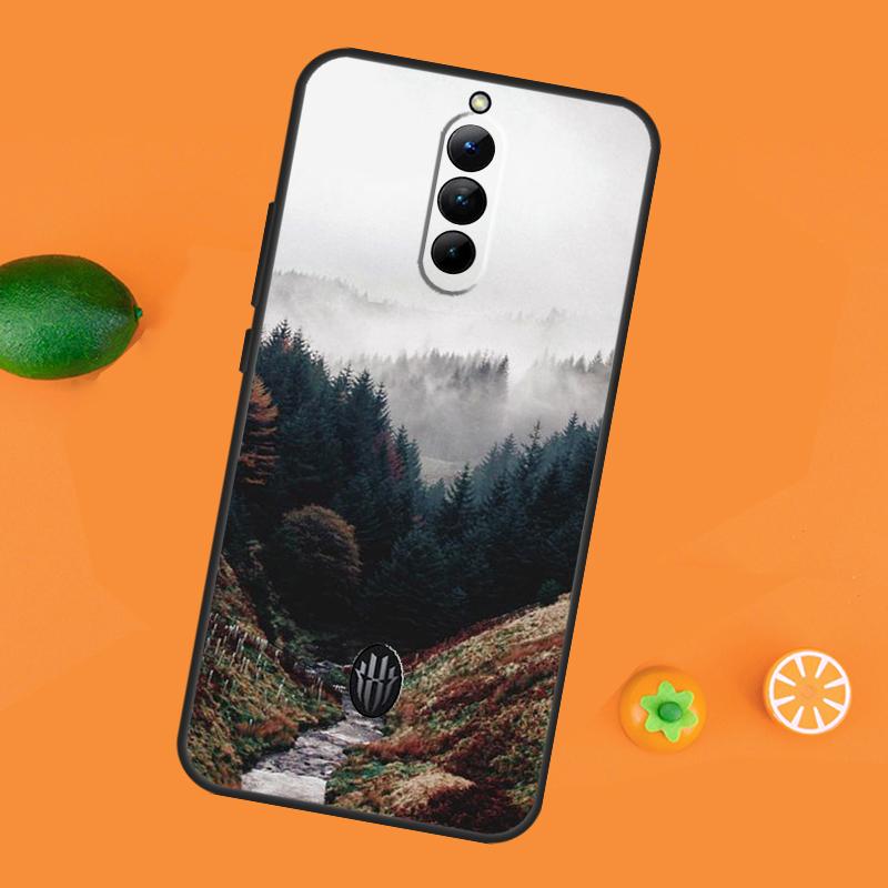 Beautiful Nature Forest Tree Case For ZTE Nubia Red Magic 8S 9S 10S 8 9 10 11 Pro Plus 6 7 6S 7S Pro RedMagic 10 Air Cover