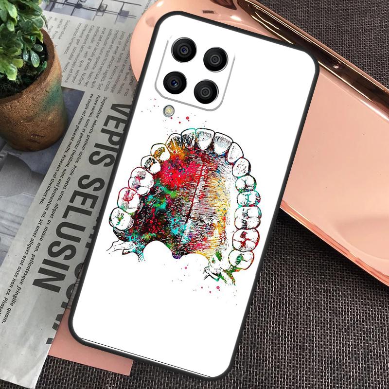 

Dentist Tooth Pattern Case For Samsung Galaxy M20 M15 M55 M31s M51 M21 M11 M13 M33 M53 M52 M32 M12 M14 M34 M54 Samsung M31s