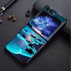 Back Phone Cover Funda Case for Samsung Galaxy Flip3 Flip7 FE Flip4 Z Flip 7 6 5 4 3 Flip5 Flip6 Ocean Scenery Pattern