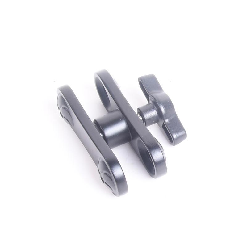 Multifunctional Metal Phone Holder with Ball Head Connector and Magic Arm for Tripod Photography