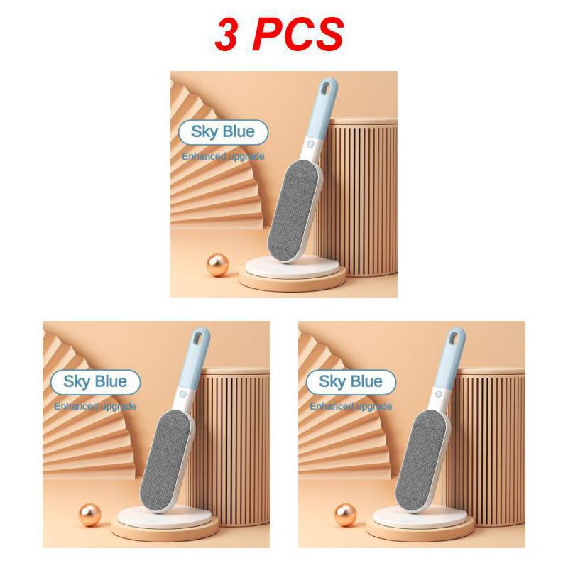 1~10PCS 4-in-1 Hair Remover Lint Rollers Brushes Clothes Hairball Remover Brush Dust Sticky Cleaner Fur Zapper Clean Pet Hair