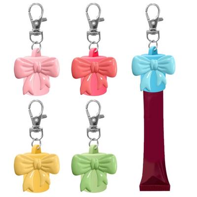 Keychain Lipstick Cap Quick Switch Compatibility Lipstick Tube Lipstick Holder Lip Gloss Tube Keychain