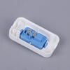 1/5Pcs Small Rocker Button Wiring Switch White Hand Pinch Bedside Small Appliance Push Button Boat Shape Switch