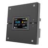 Pour panneau de contrôle intelligent pour la maison Tuya Zigbee 4 pouces, interrupteur mural intelligent à écran 4 touches, aluminium 240 V, compatible UK, PC 10 A