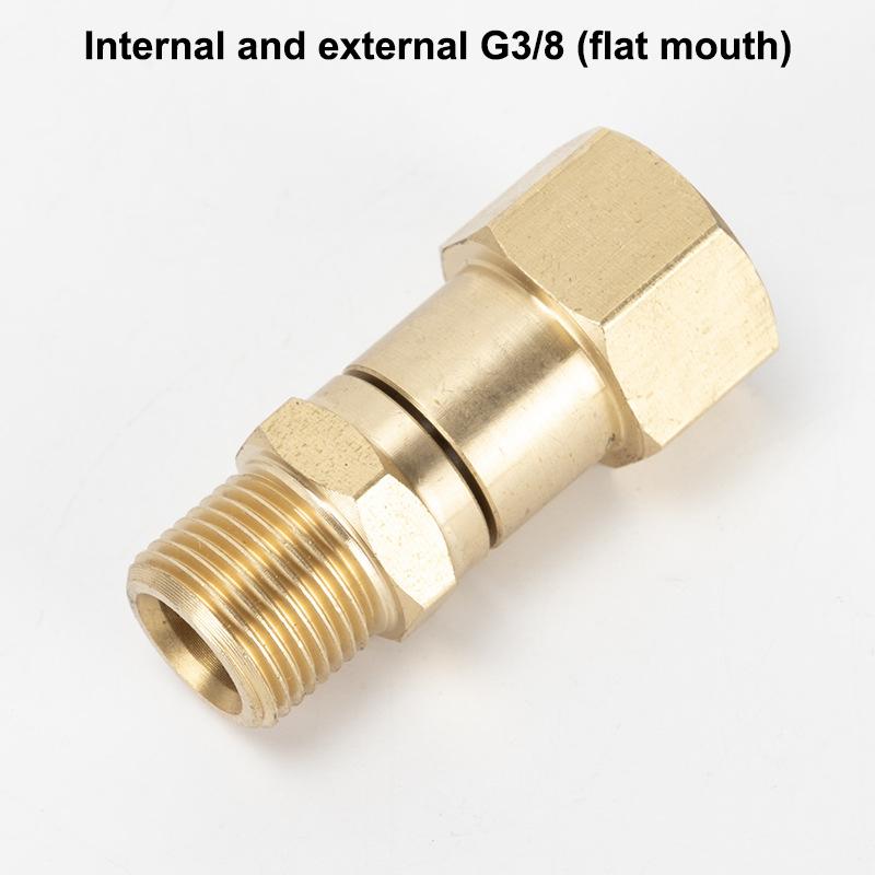 High Pressure Car Wash Water Gun For K Series Cleaning Hose Quick Connector 360° Rotating Anti Winding Accessories Tool