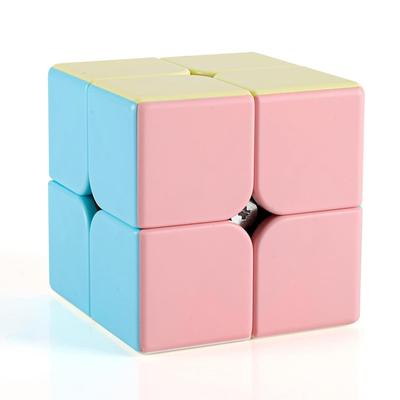 Macaron Magic Smooth Educational Magic Educational Kill Brain Gift for Upper Elementary School Grades Cube, Cube, Stickerless, Magic, Rotation,
