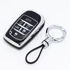 5 6 Buttons For Toyota Alphard Previa Voxy Noah Esquire Vellfire Harrier Tpu Car Key Cover Case Remote Shell Fob Holder Keychain