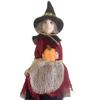 Hang Broom Witch Decoration Hug Pumpkin Halloween Witch Pendant  Haunted House