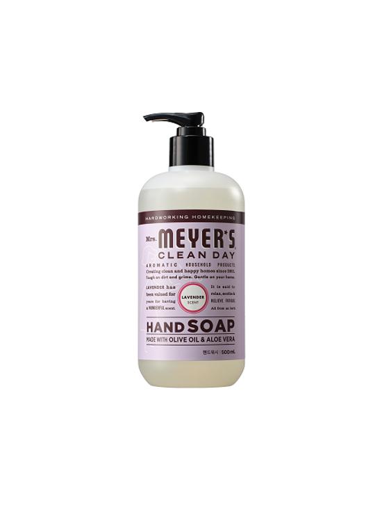 Mrs. Meyer's Hand Wash 500ml (Choose 1 of 3 Flavors) (Lavender/Lemon Verbena/Rainwater)