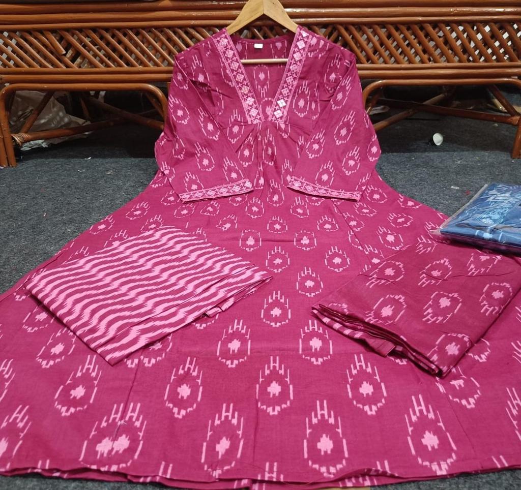 Indian Women Designer Kurta Pant Dupatta Set Dress Bollywood Top Tunic Salwar Suit Kurti