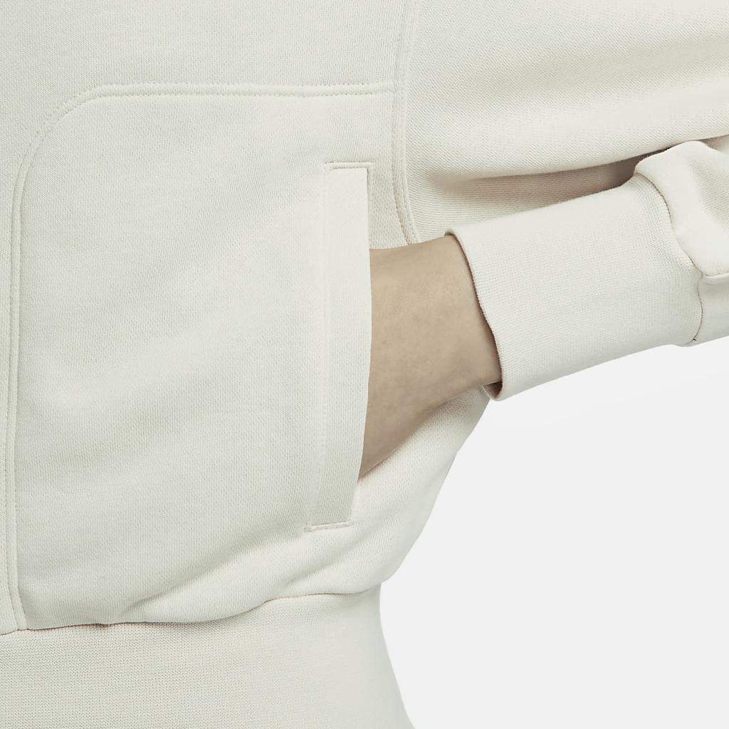 New Nike Sweatshirt Women's Light Rosewood Umber FB7212-104