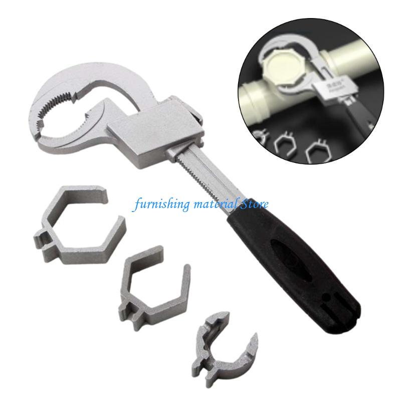 Y5GD Multifunctional Bathroom Wrench Sink Water Pipe Large Opening Adjustable Wrench