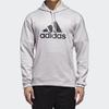adidas Originals Men's Large Logo Pullover Hoodie Grey DH9017