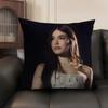 M-Madison Beerr Singer Cushion Cover Natural Linen Organic Fabric Double-Sided Printing Sofa Home Decor Gift Pillow Case