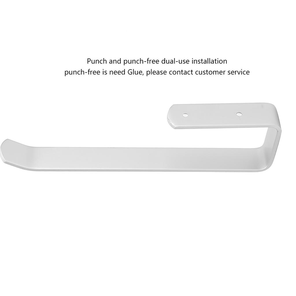 Space Alumina Towel Rack Toilet Paper Holder Bathroom Roll Paper Wall Hanging Storage