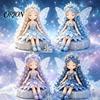 Vintage Garden Fairy Craft Patchwork DIY Kit, Flower Fairies Sewing Make 4 Handmade Ornament Dolls, Beginner-Friendly Project for Home Decor Gift Idea