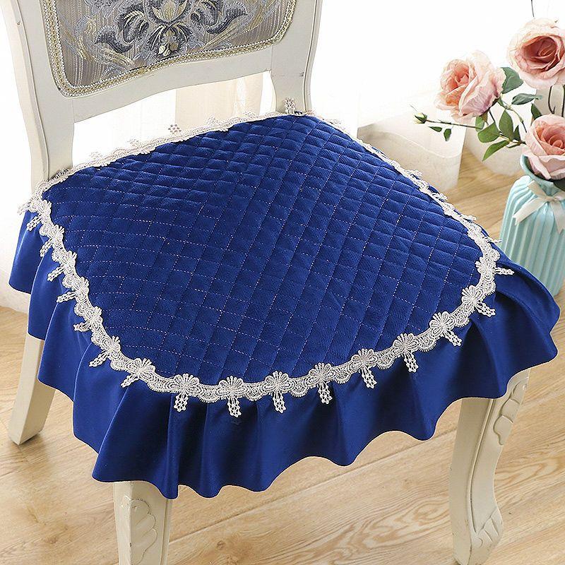 1 buc Perna de Scaun Antiderapantă pentru Casă și Birou - Lavabilă, Pernă de Scaun din Material Textil în Stil Contemporan pentru Scaune de Dining și Bucătărie