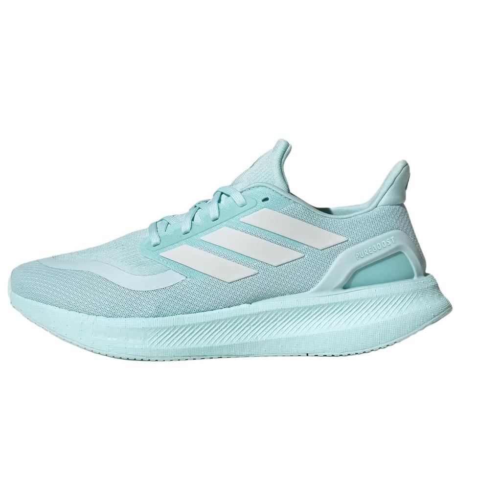 adidas Pureboost 5 Lightweight Slip-Resistant Durable Low-Top Running Shoes Unisex Sneakers Light-Green JH7261