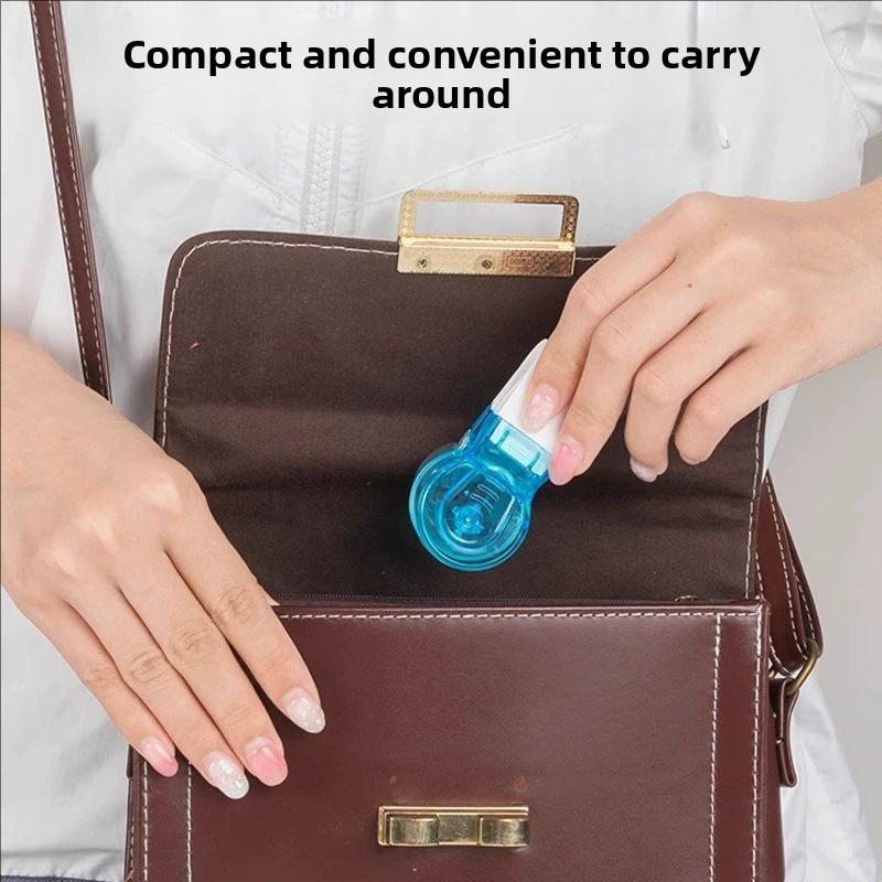 Press The Medication Dispenser, The Portable Pill-pulling Device, The Portable Drug Packaging Box, and Carry Them with You.