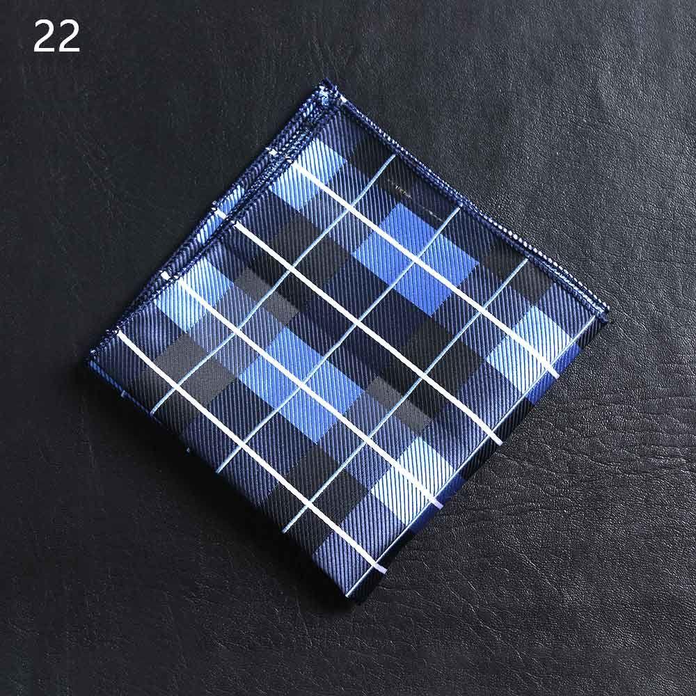 Fashion Paisley Pocket square embroidery Hankies Chest Towel Men handkerchief