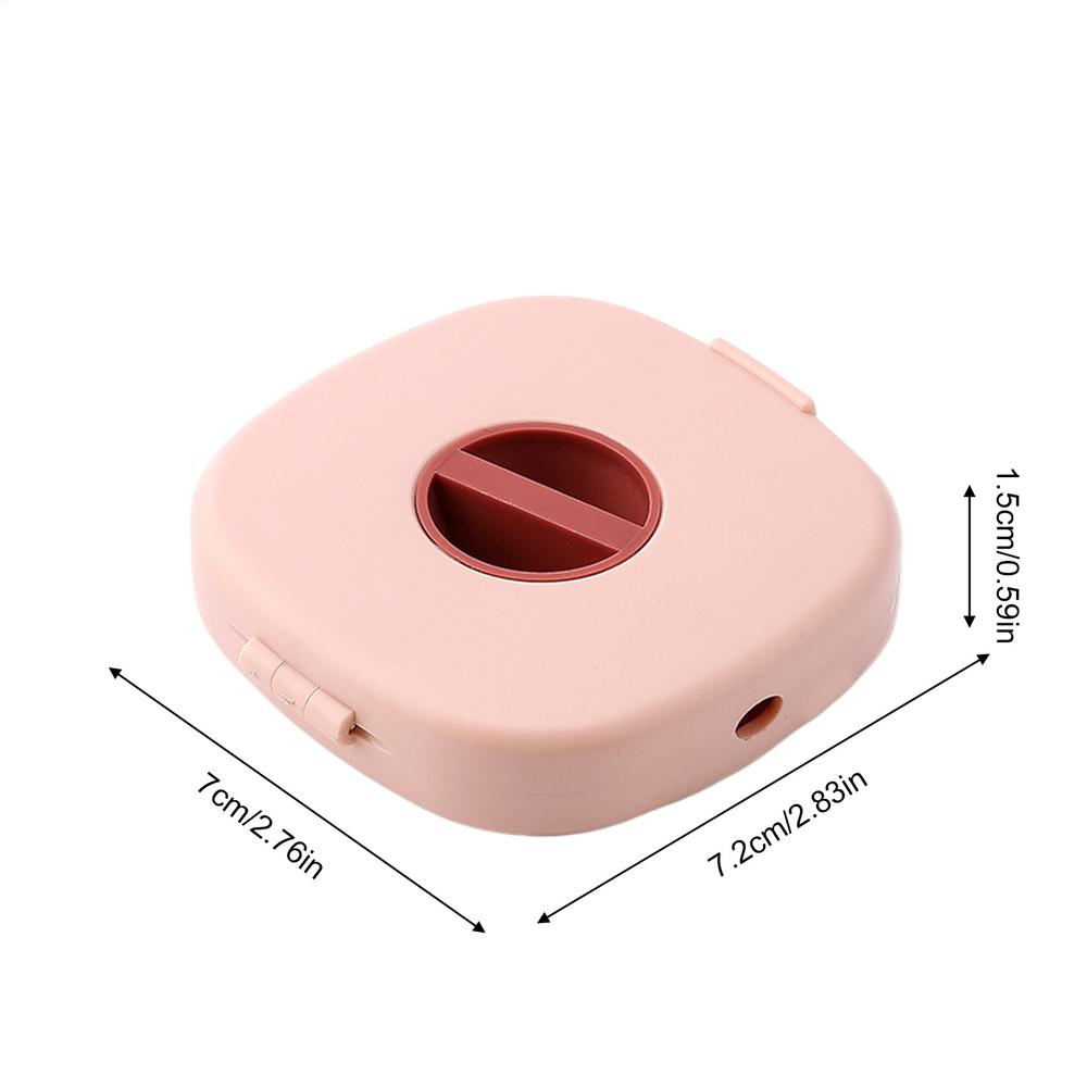 Cable Organizer Rotating Cable Winder Box Plastic Portable Wire Storage Case Phone Holder Mouse Wire Earphone Cord Storage