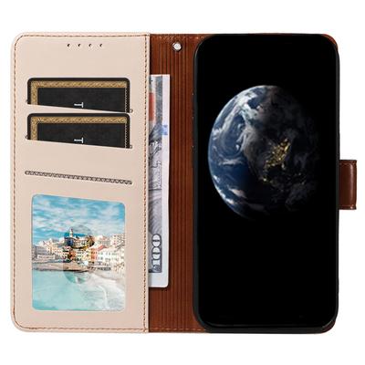 Pentru Samsung Galaxy S24 Ultra Husă Blocare RFID Portofel din Piele PU Husă Tip Flip pentru Telefon cu Curea de Mână