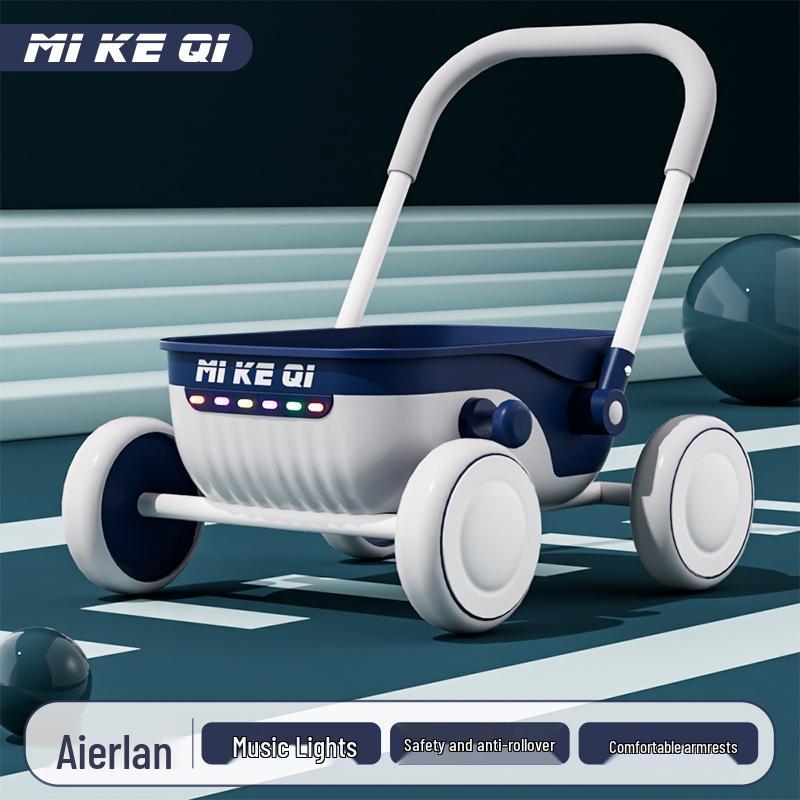 Multifunctionele Baby Loopwagen Kinderwagen voor 1-2 Jarigen - Peuter Hand Duw Speelgoed Auto Verjaardagscadeau