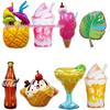 Hawaiian Party Ice Cream Cake and Coke Balloons for Grassland Music Festival