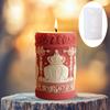 Königskrone Säulenkerze Silikonform Heilige Krone Reliefsäule Kerzenform Königskrone Totem Harz Gipsformen Weihnachtsgeschenk