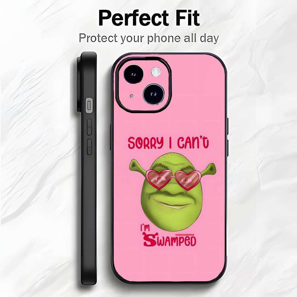 Funny Classic Movie S-Shrek Phone Case Phone Case Soft Packaging Lightweight For iPhone17 16 15 14 13ProMax