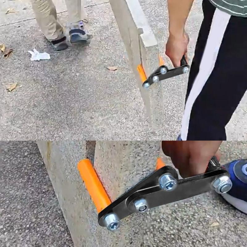 2Pcs Carrying Clamps Plasterboard Lifter Plasterboard Carriers for Plywood Sheet Moving Stone Glass Board Slabs Workshop