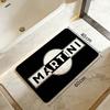 M-Martinis Logo Door Mat Kids Room Bedroom Decoration Balcony Anti-Slip Doormat Living Room Doormat Area Rug