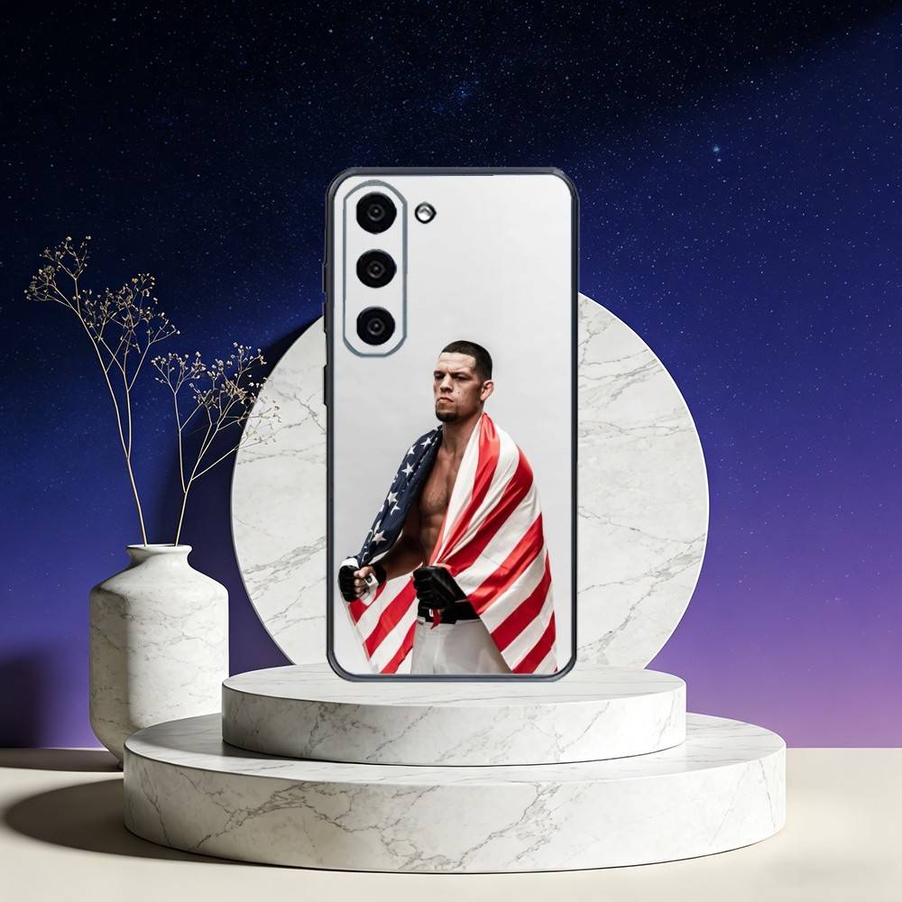 N-Nate D-Diaz B-Boxen Handyhülle Für Samsung Galaxy A73,A72,A71,A70,A53,A52,A51,Andere Weiche Schwarze Hülle