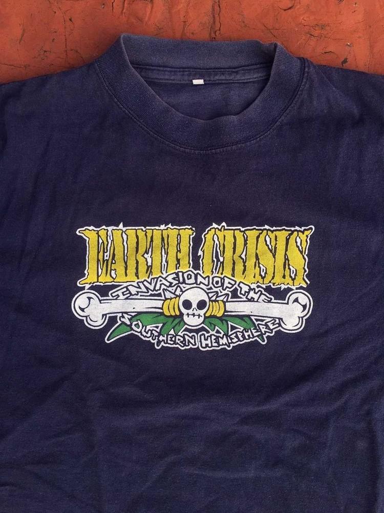 Vintage Earth Crisis 1999 Tour Unisex Cotton Classic T-shirt All Sizes Unisex T-Shirt XXXXL