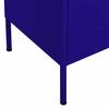 vidaXL Lagerschrank Marineblau 80x35x101,5 Cm Stahl