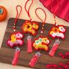Chinese Style Pony Pendant Tassel Car Hanging Ornaments  Spring Festival Decoration