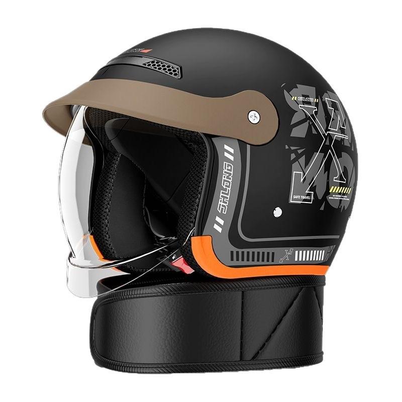 3C Certified Electric Scooter Motorcycle Neck Guard With Removable Visor Cover Adult Winter Commute Safety